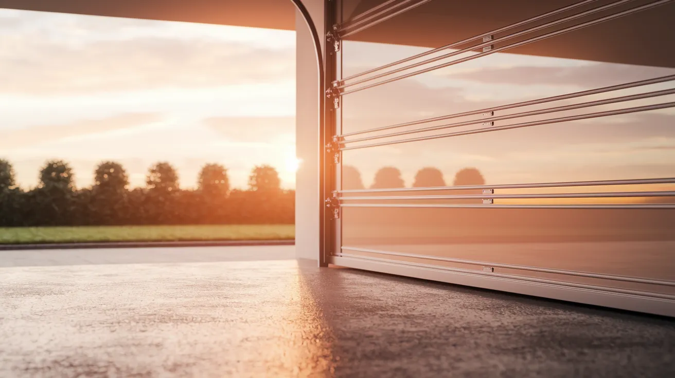 puerta de garaje seccional